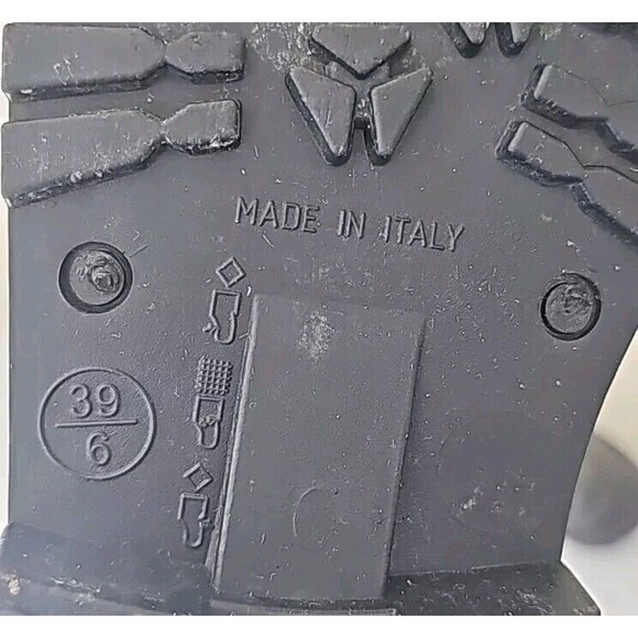 Marc By Marc Jacobs Tall Sleek Black Rubber Winter Rain Boots Size 39 (6) - Picture 9 of 9